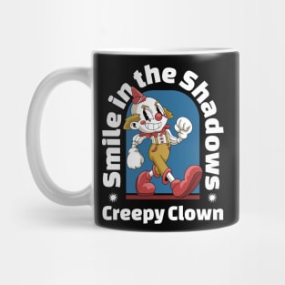 Creepy Jester Halloween Mug